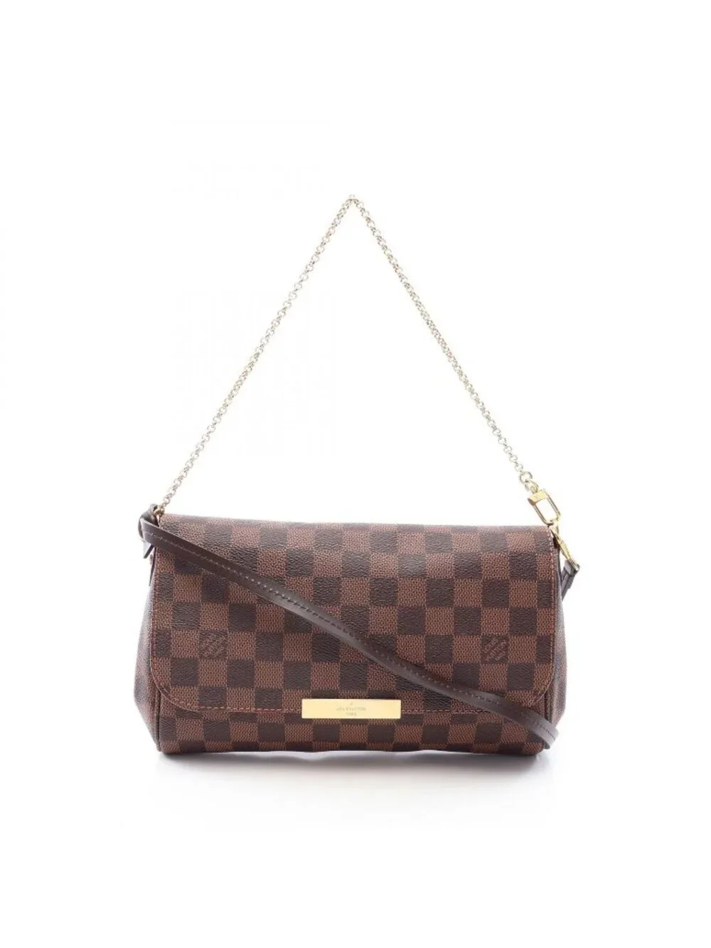 Louis Vuitton Handbag Favorite MM Canvas Leather Crossbody